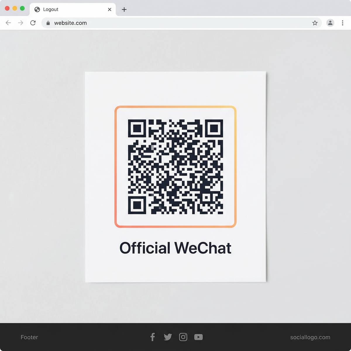 哔咔漫画公众号二维码